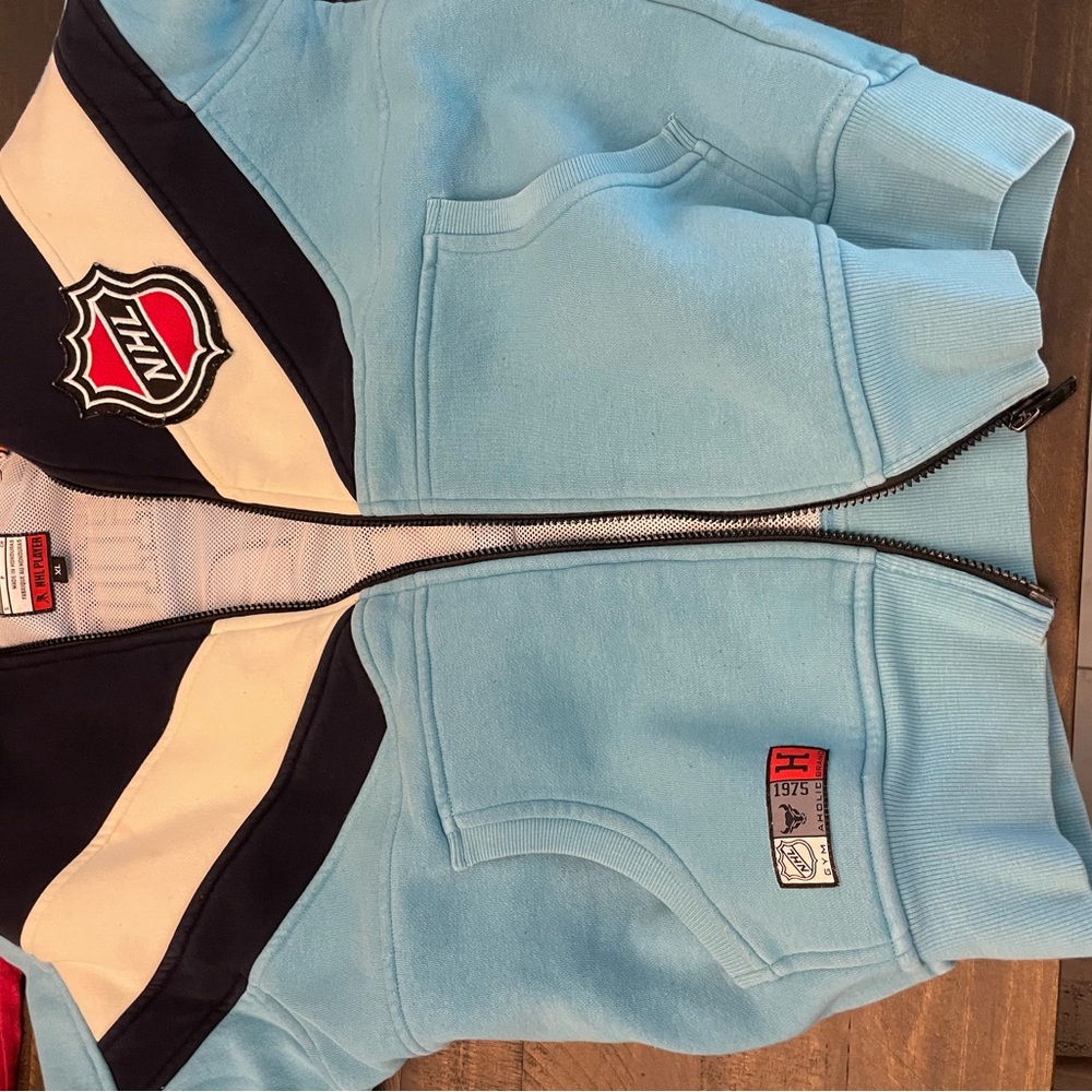 LPA Navy Zip-Up Hoodie